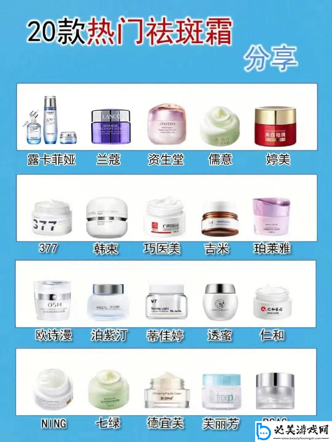 瞧瞧！国产精华液界“十大巨头”